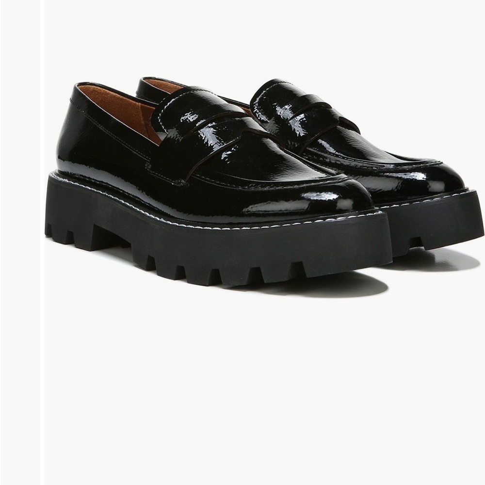 Franco Sarto Lug Sole Bazel Loafers platform - size 11 women’s